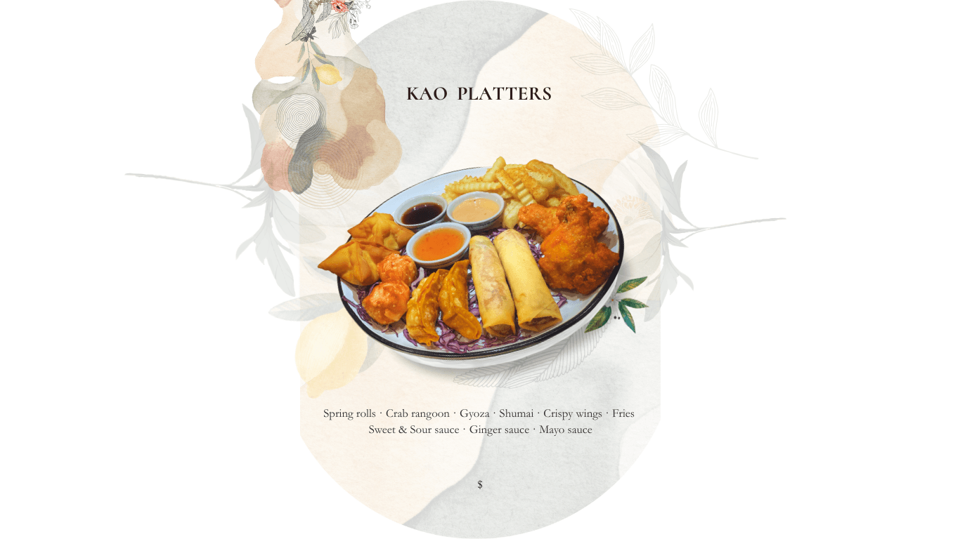 KaO Platter