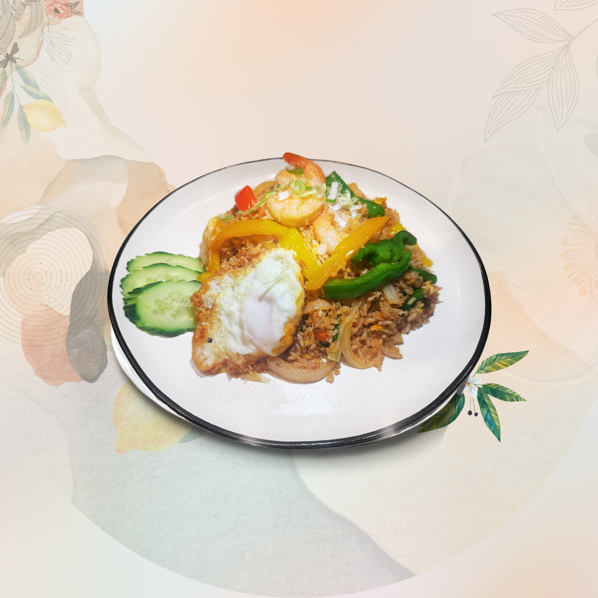 Spicy Basil Fried Rice